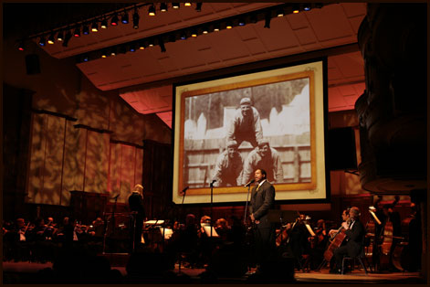 Dave Winfield and the Bakersfield Symphony.